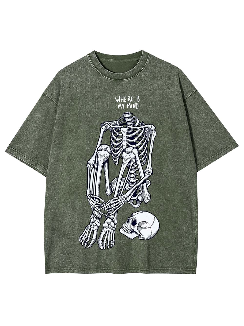 Where Is My Mind Washed Tshirt