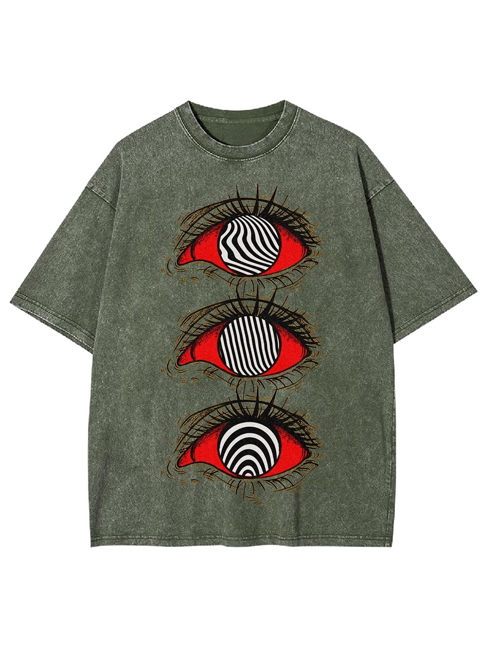 Hypnotic Gaze Washed Tshirt