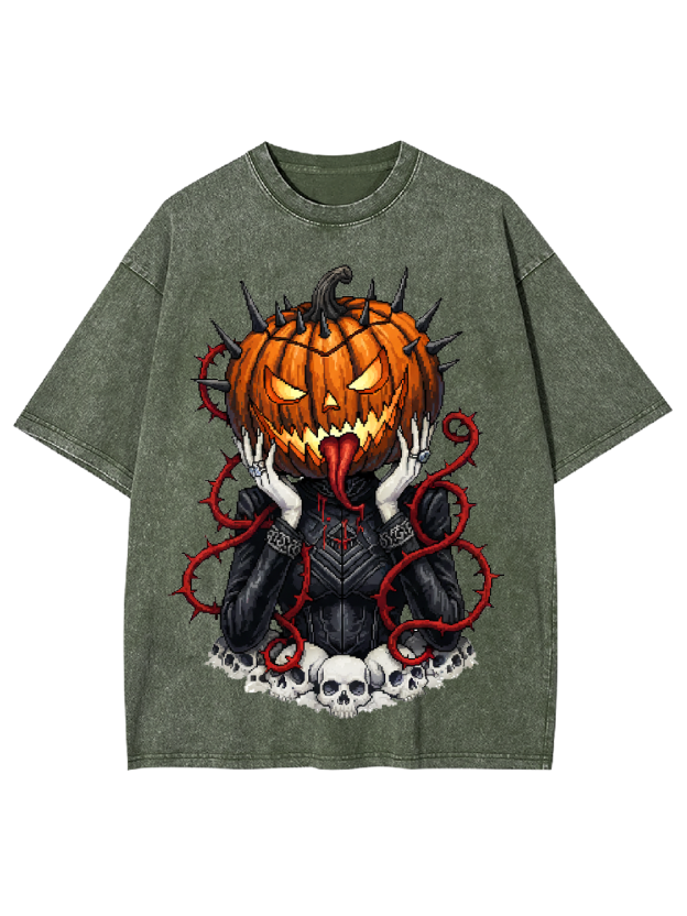 Pumpkin Fiend Washed Tshirt