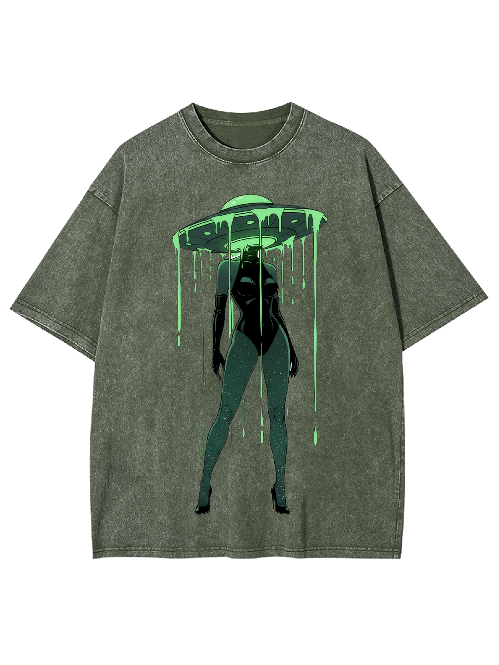 Alien Enchantress Washed Tshirt