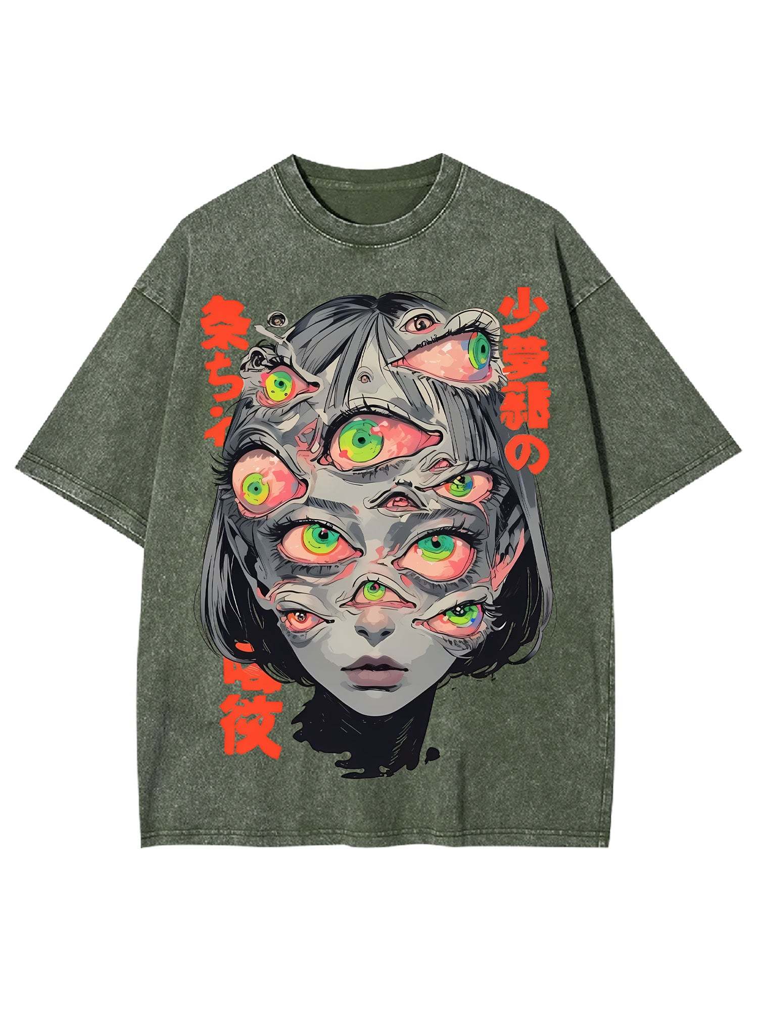 THOUSAND EYED FANTASY WASHED TSHIRT