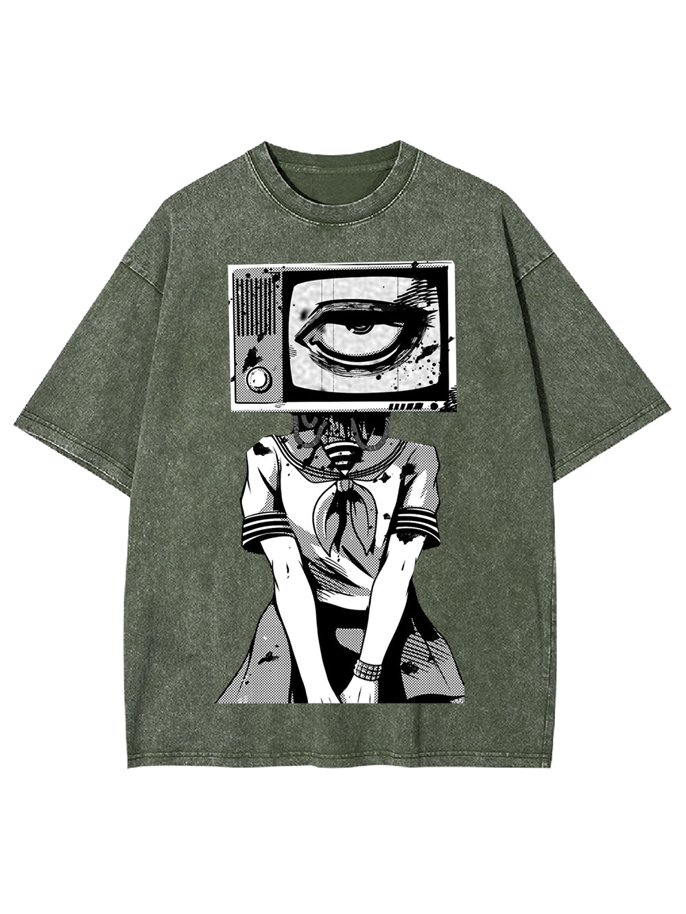 Eye On Screen Washed Tshirt