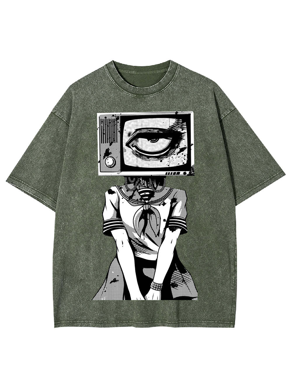 Eye On Screen Washed Tshirt