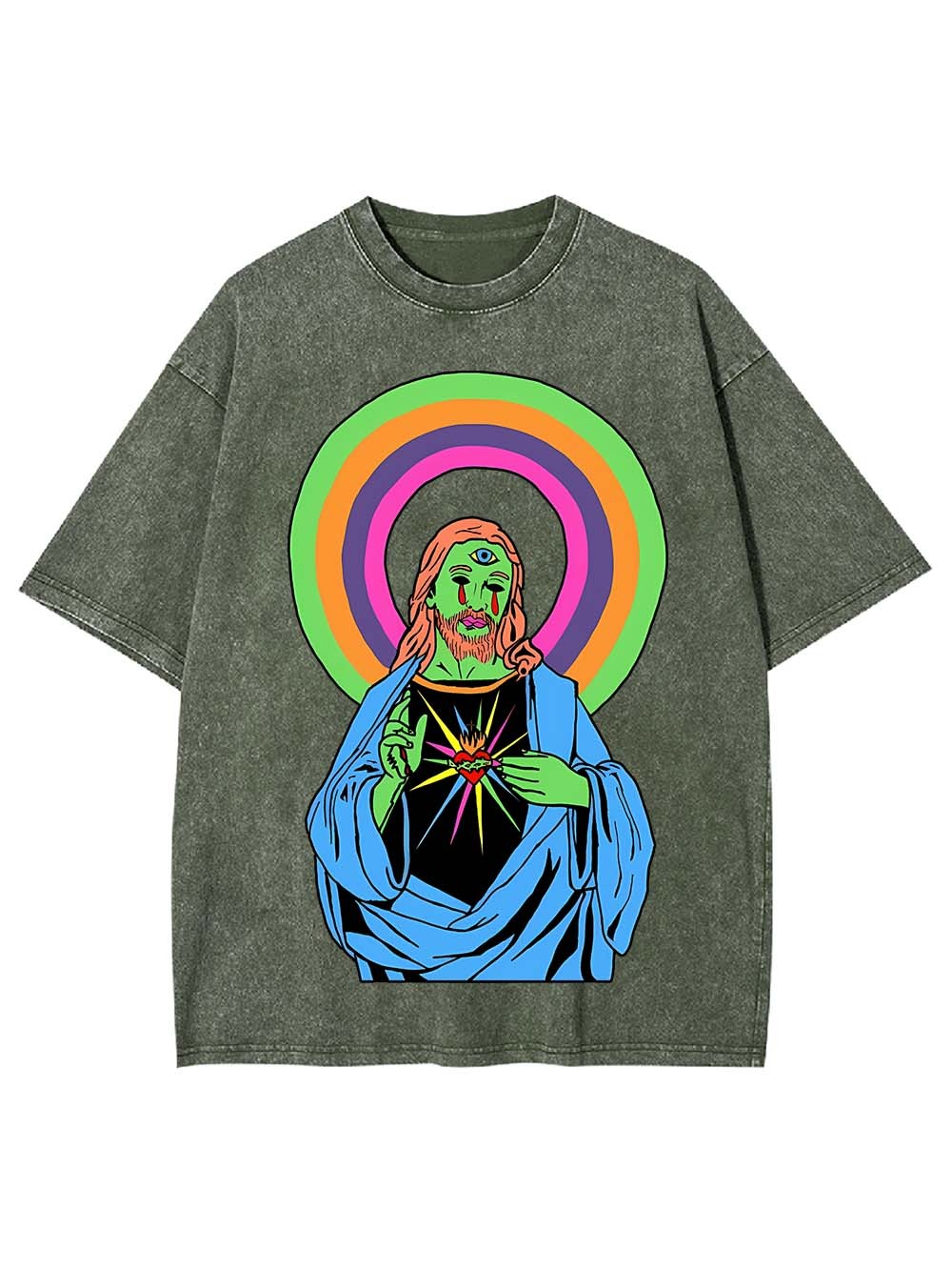 DIVINE VISION WASHED TSHIRT