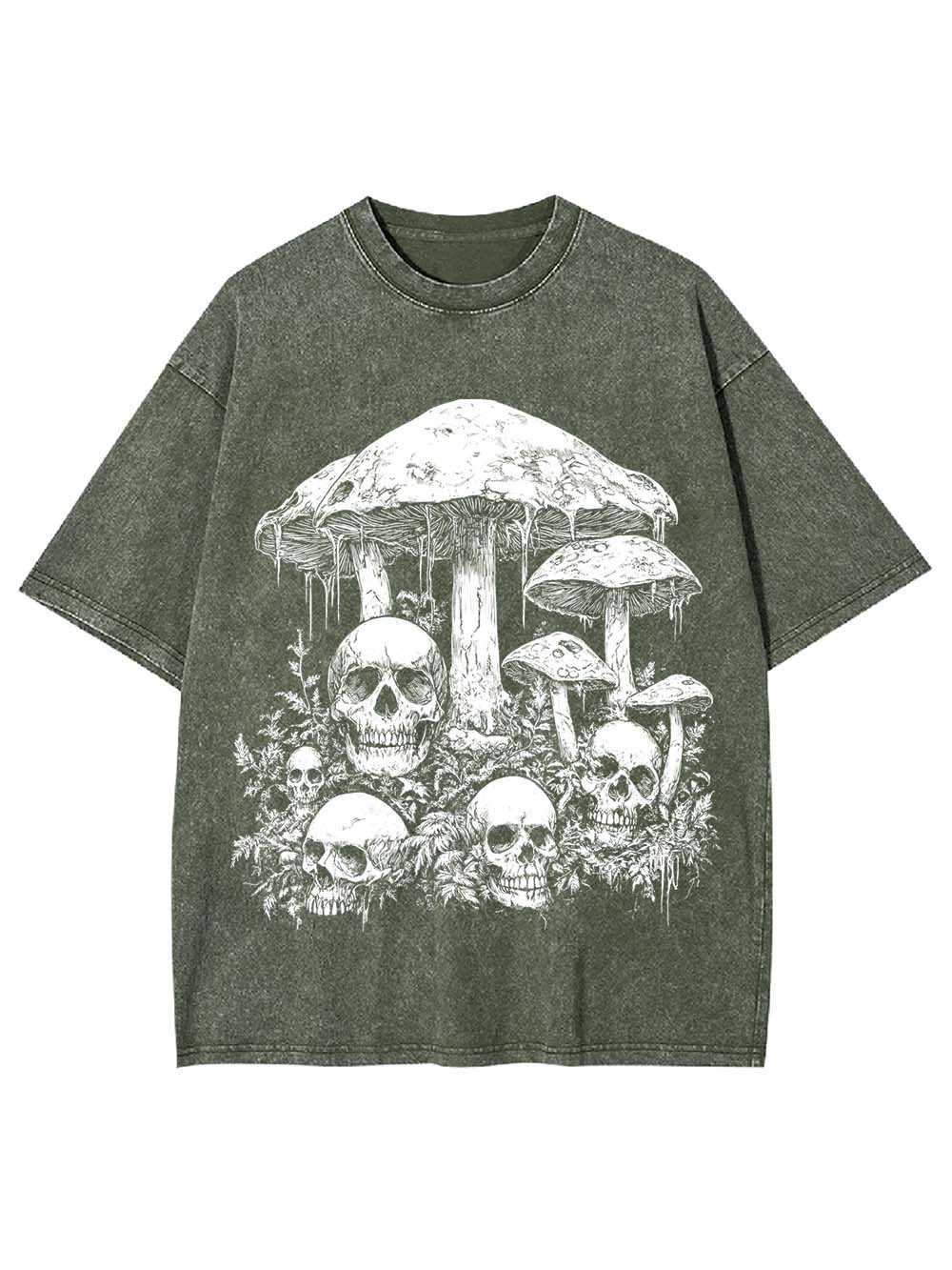 FOREST OF DECAY AND REBIRTH WASHED TSHIRT