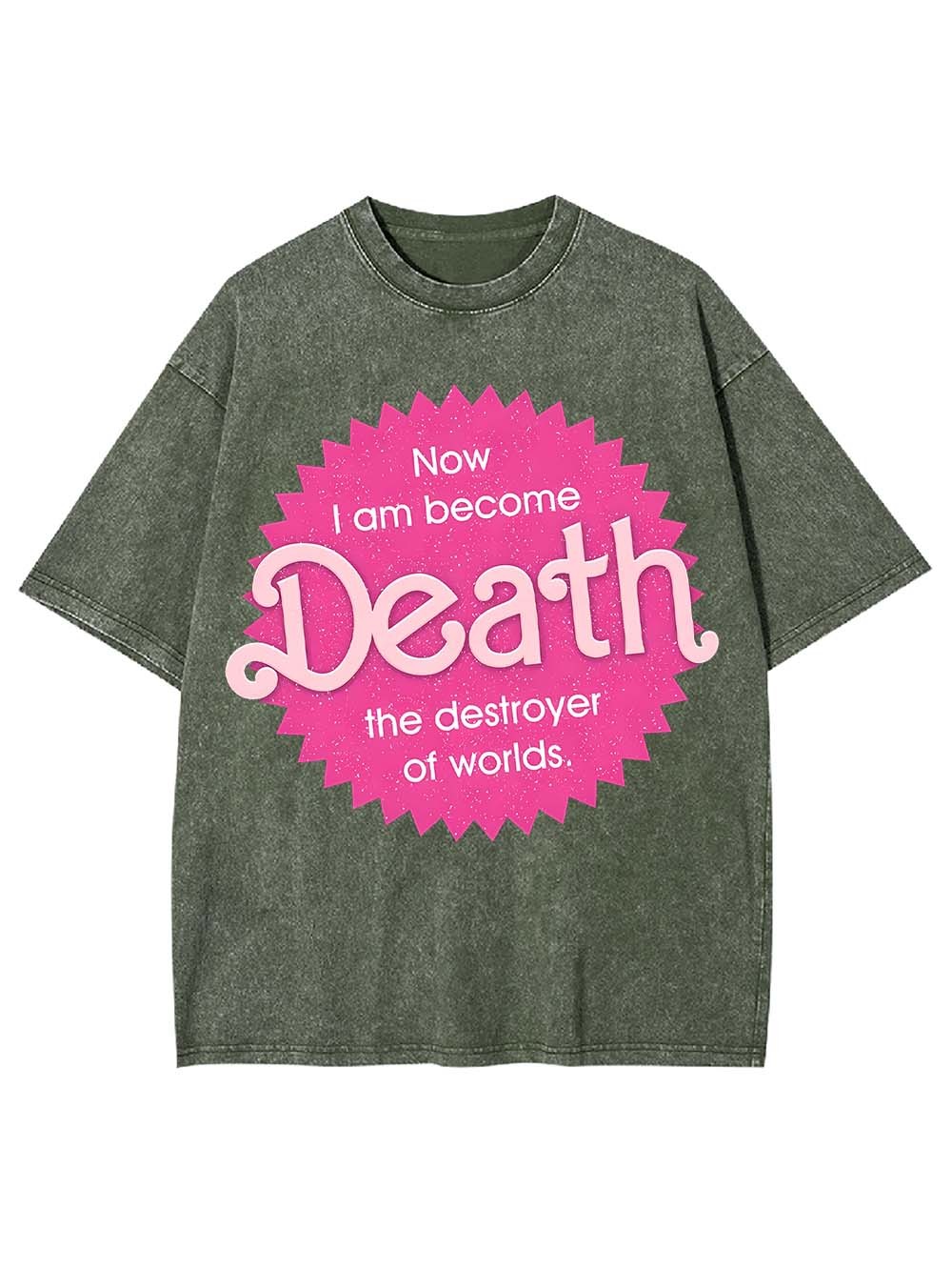 Sparkly Harbinger of Death Washed Tshirt