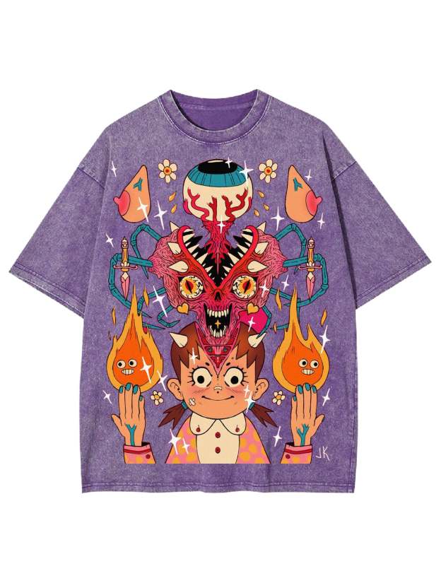 Monster Washed Tshirt