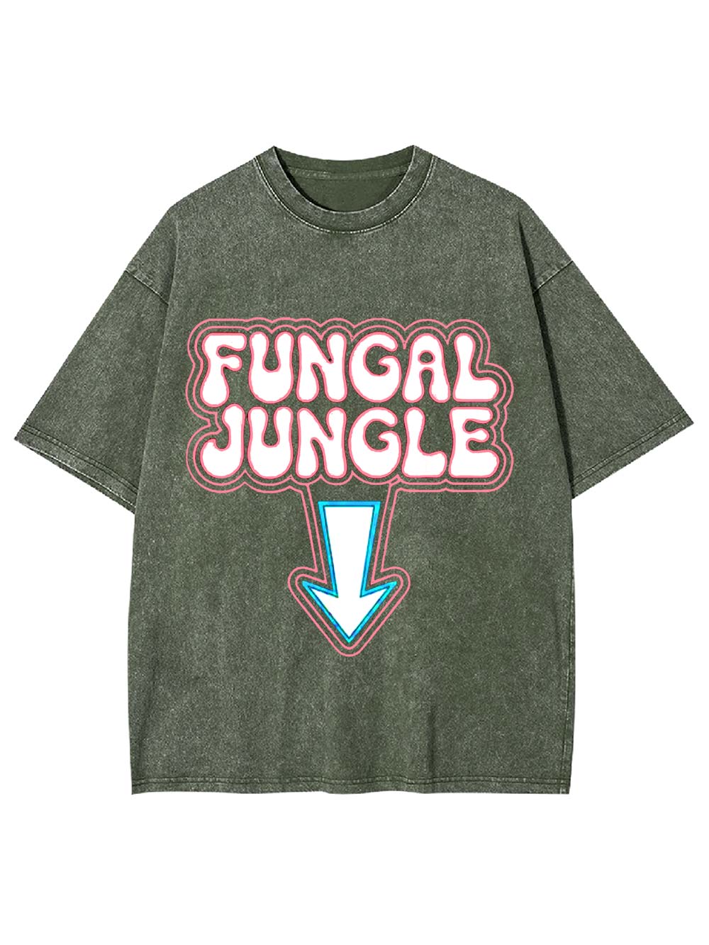 Fungal Jungle Washed Tshirt