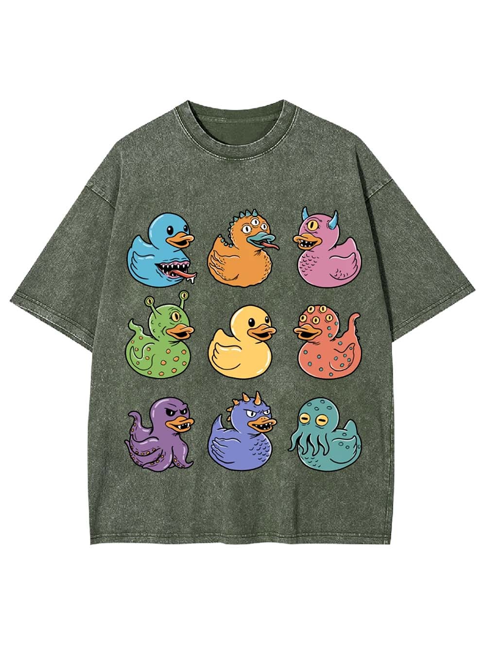 Monster Ducks Washed Tshirt