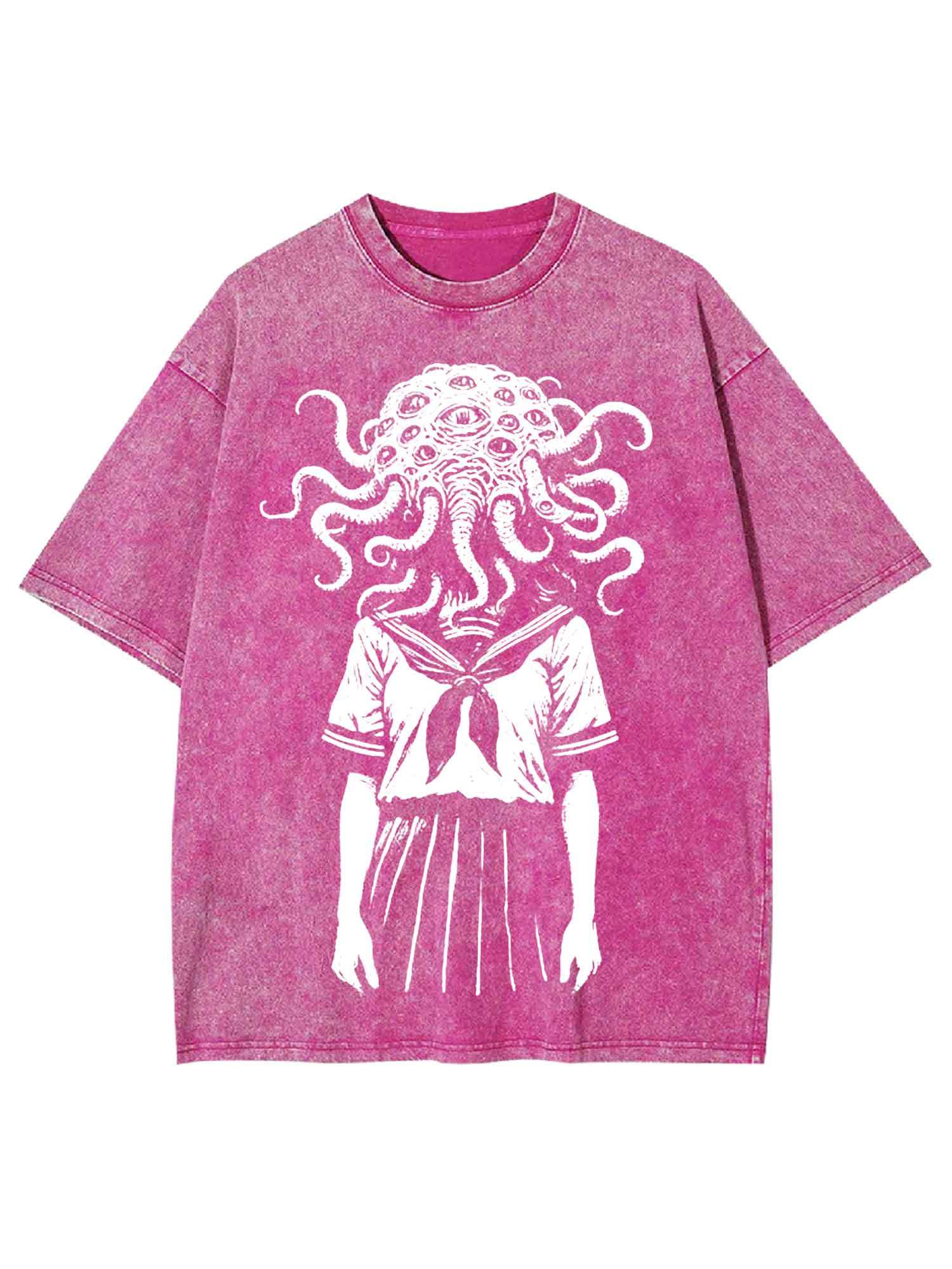 Tentacled Enigma Washed Tshirt