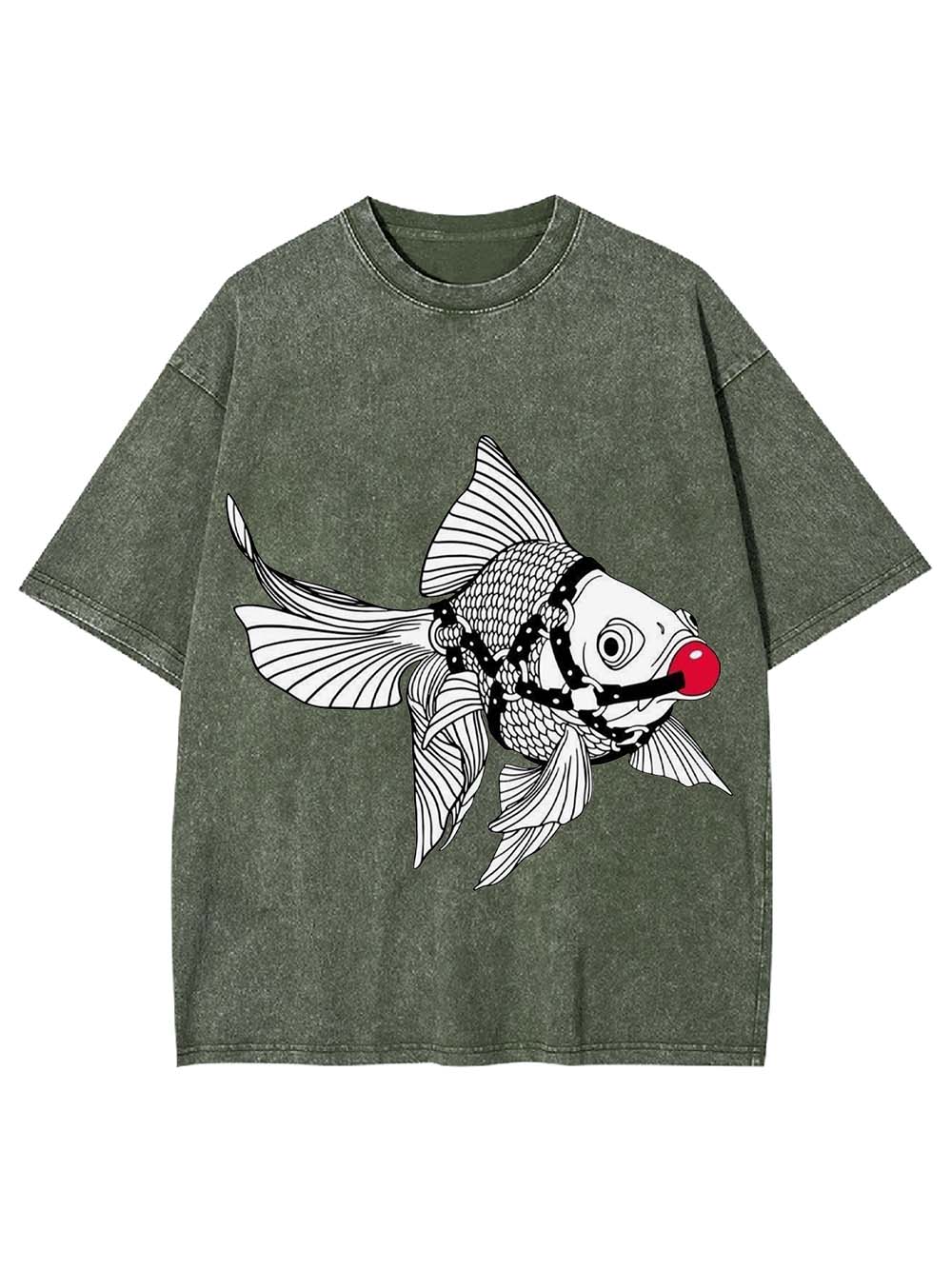 BOUND FISH WASHED TSHIRT