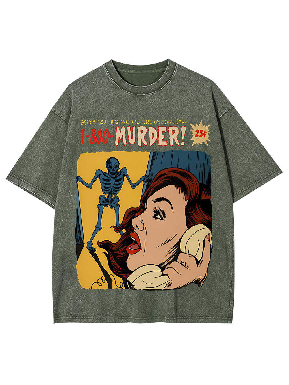 Dial Tone Of Death Washed Tshirt