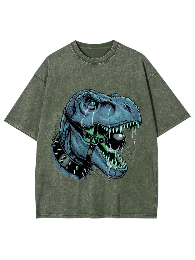Restrained T-Rex Washed Tshirt