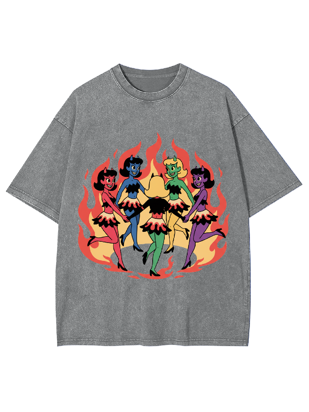 Dance of the Devils Washed Tshirt