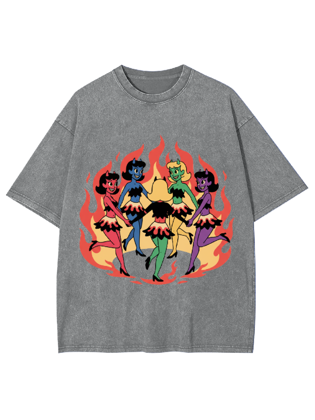 Dance of the Devils Washed Tshirt