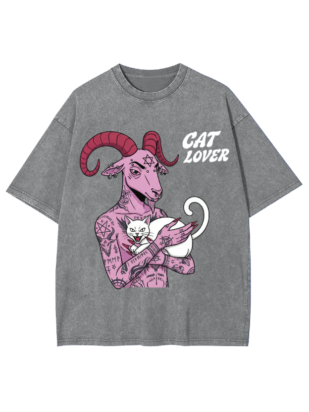 Infernal Pet Owner Washed Tshirt