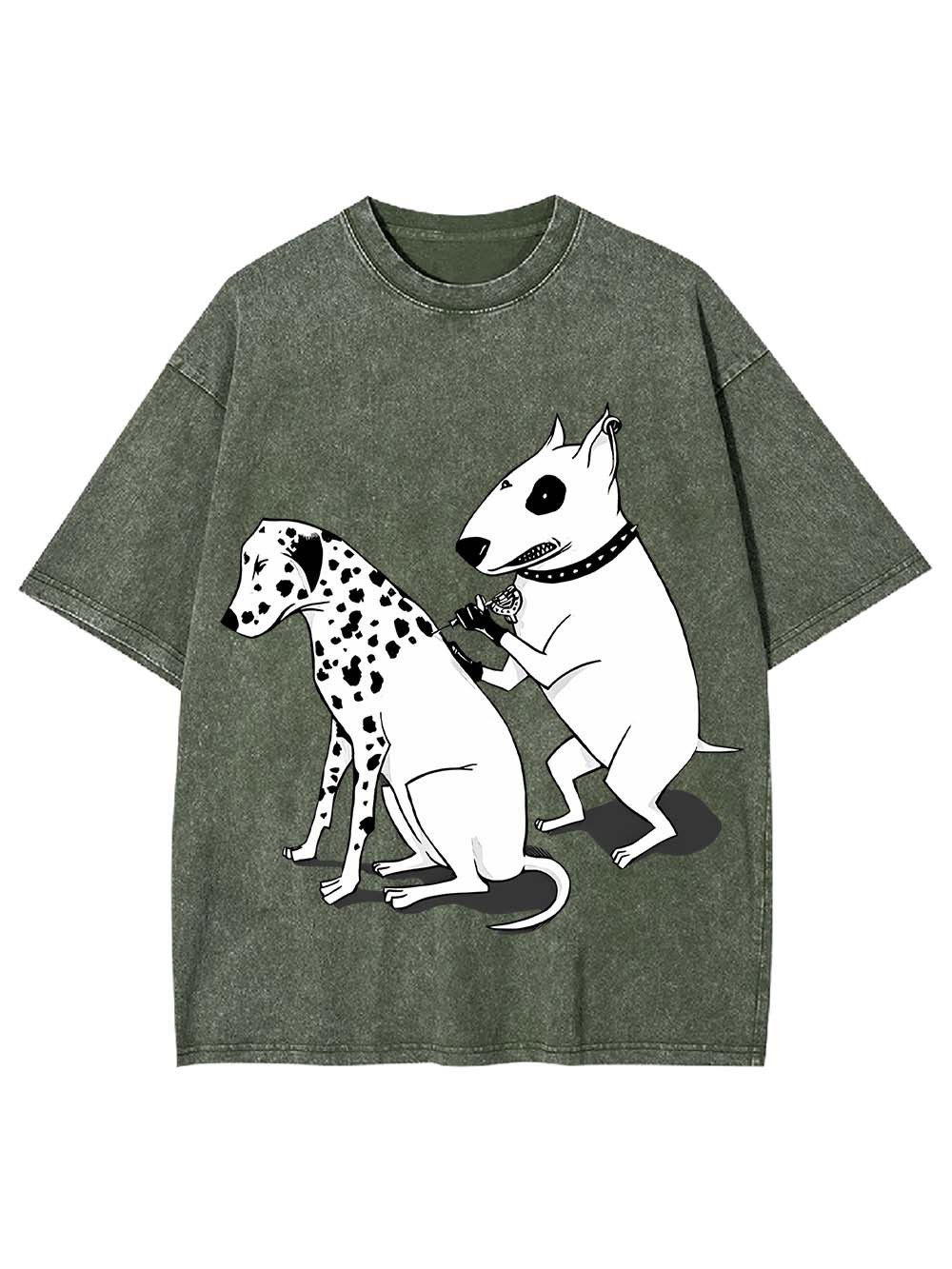 Dog Gossip Washed Tshirt