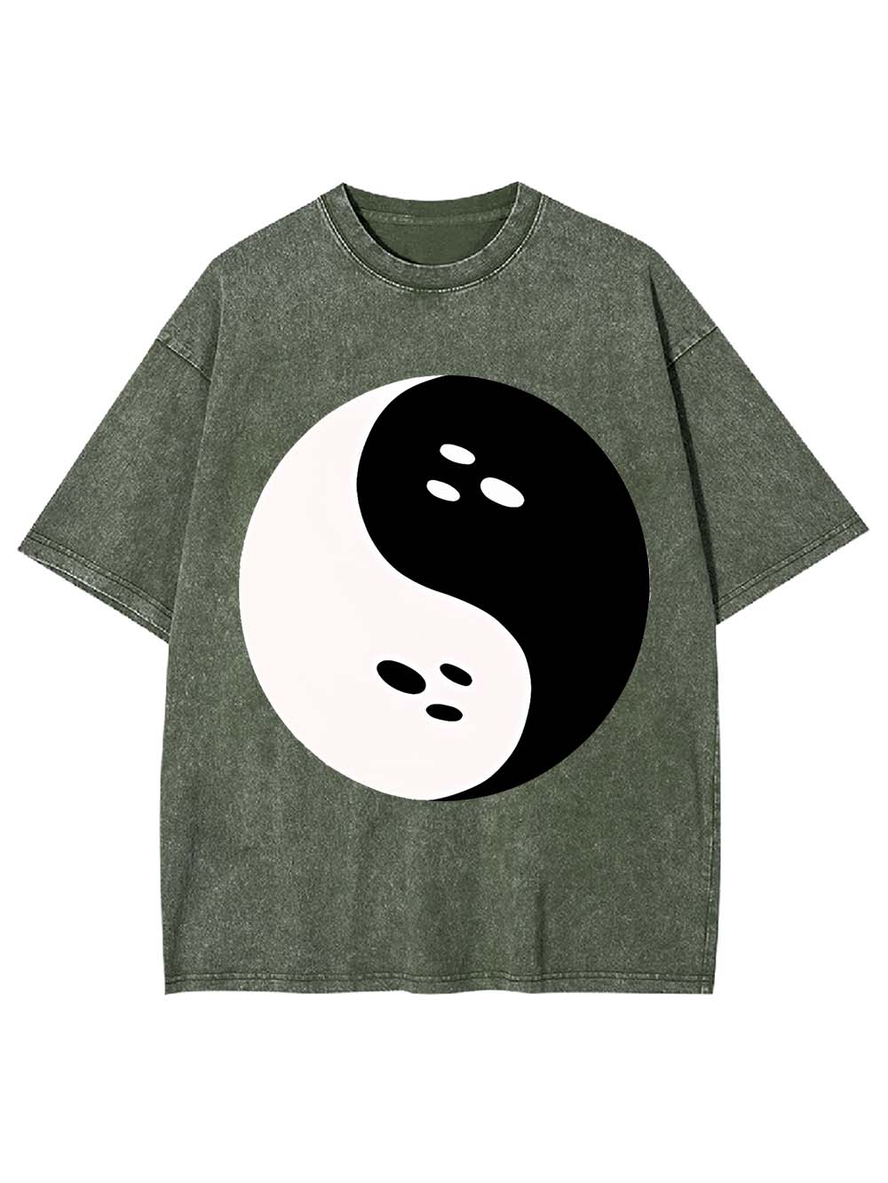 Spooky Yin Yang Washed Tshirt
