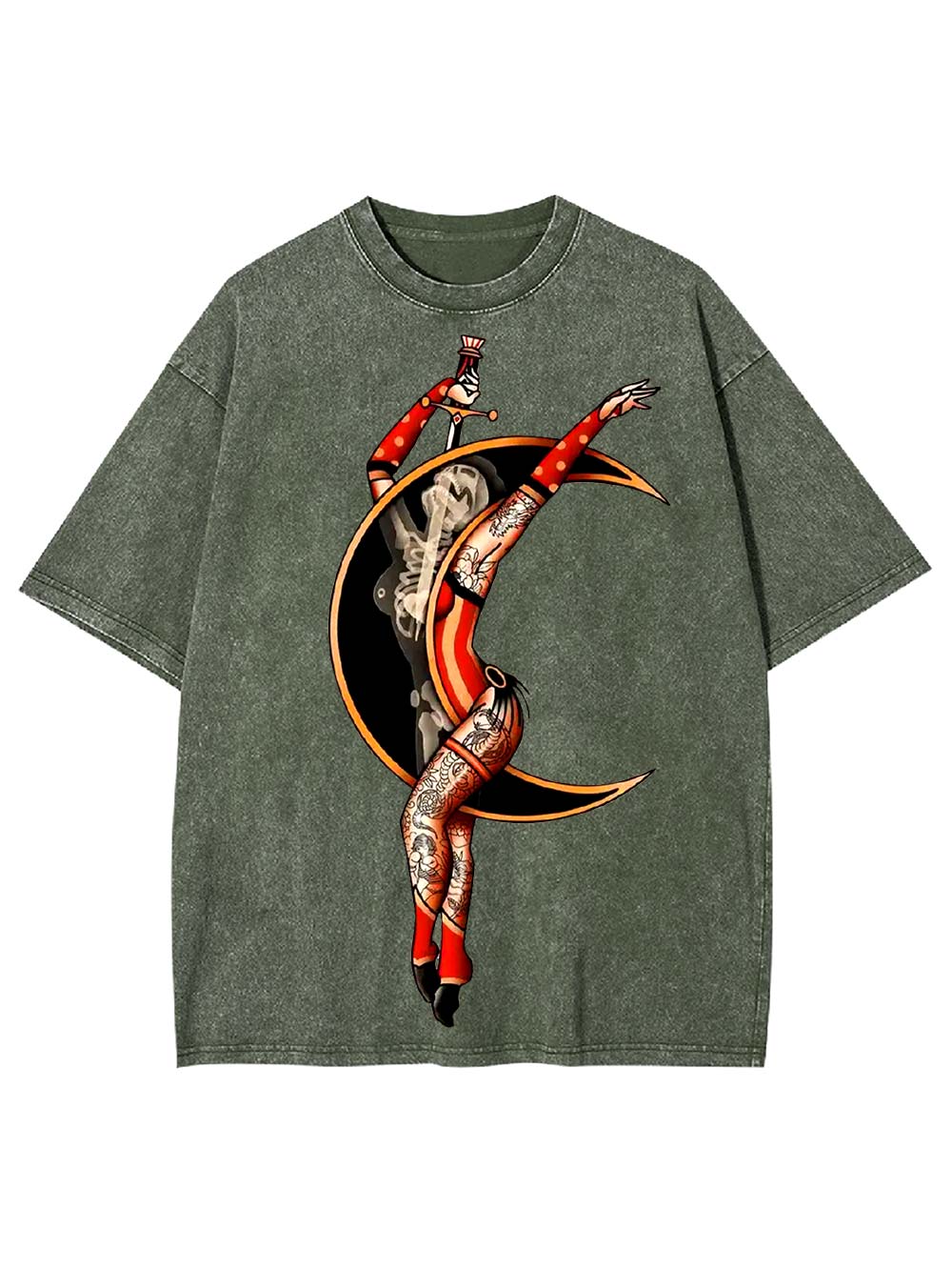 Lunar Performer Washed Tshirt