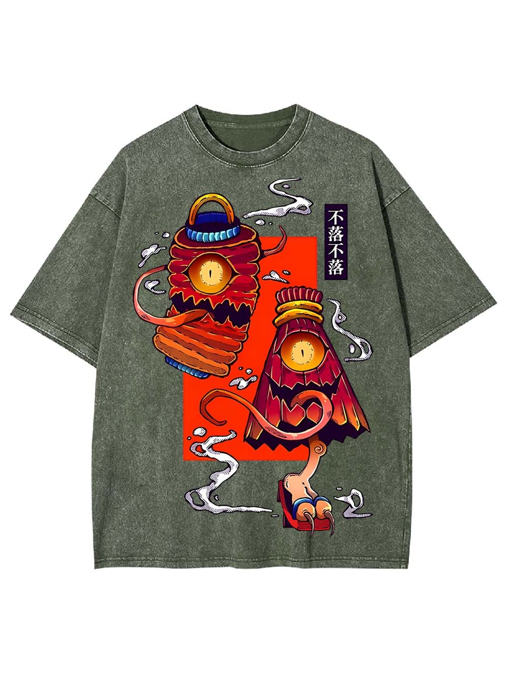 EYE LANTERNS WASHED TSHIRT