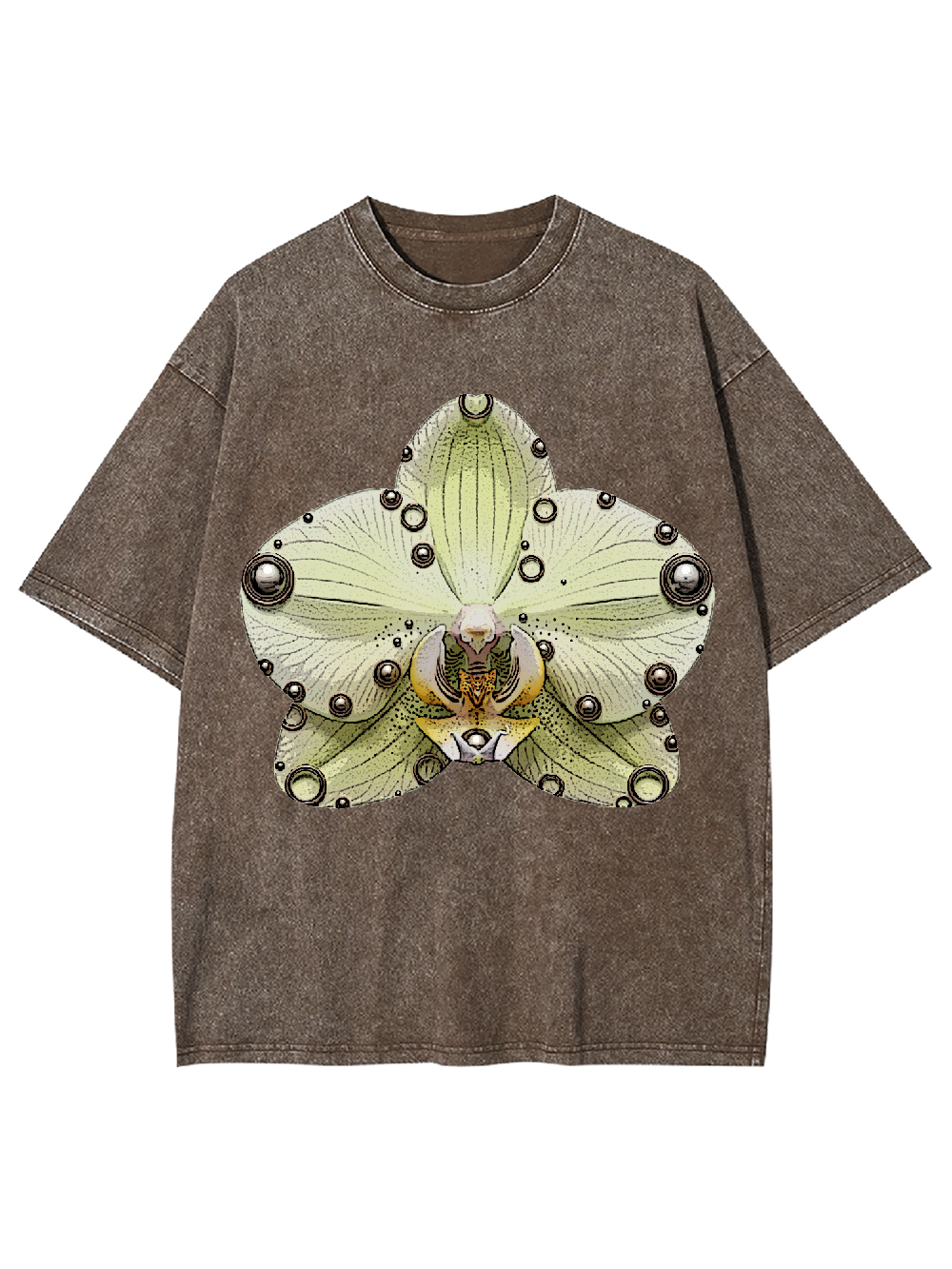 Riveted Orchid Washed Tshirt