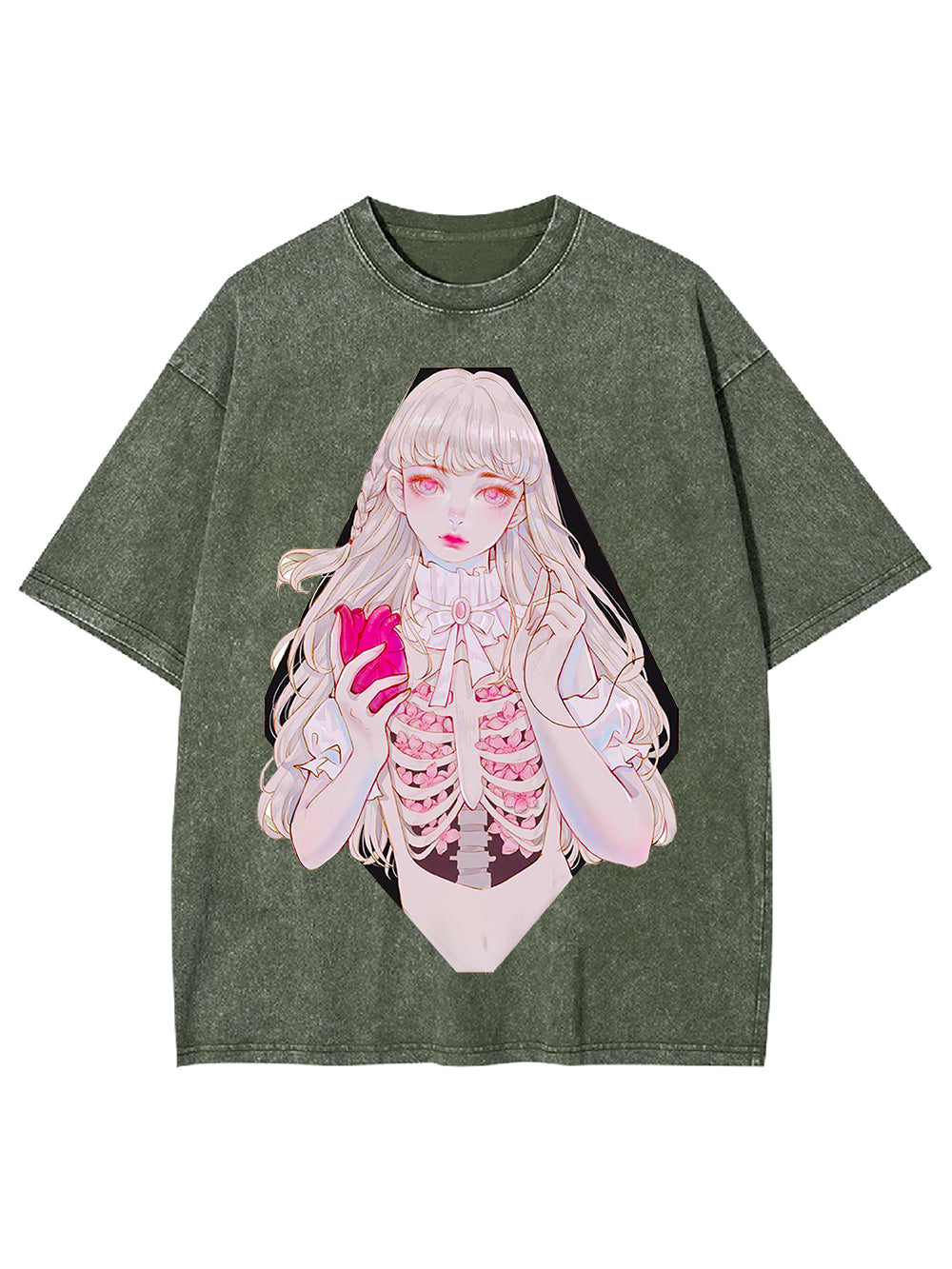 Heart Of Bloom Washed Tshirt