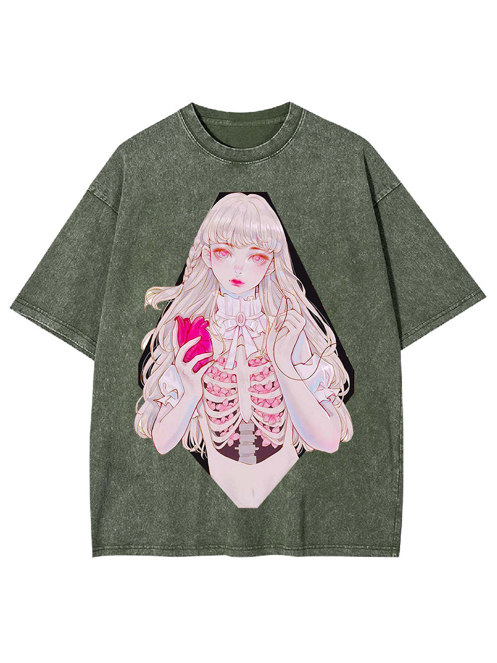 Heart Of Bloom Washed Tshirt