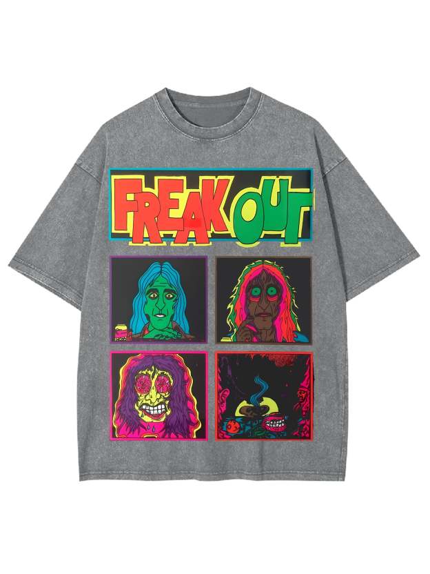 Freak Out Washed Tshirt