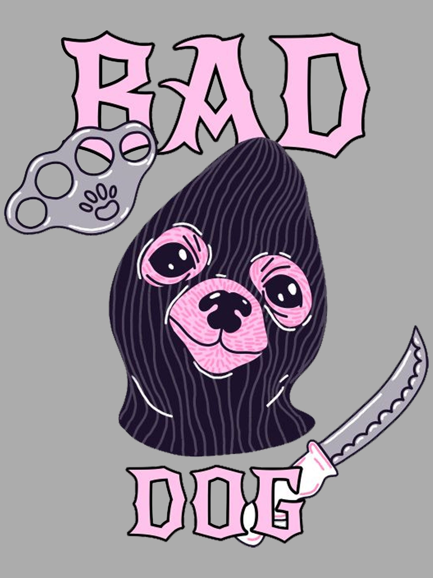 Bad Dog Washed Tshirt