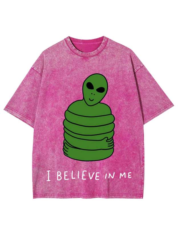 I Believe In Me Washed Tshirt