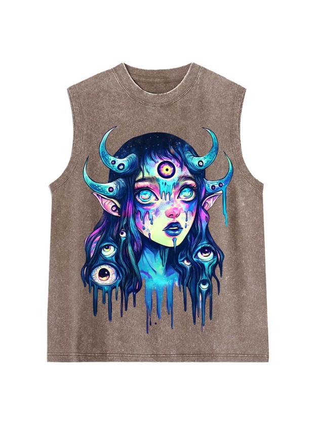 Celestial Visionary Washed Tank Top