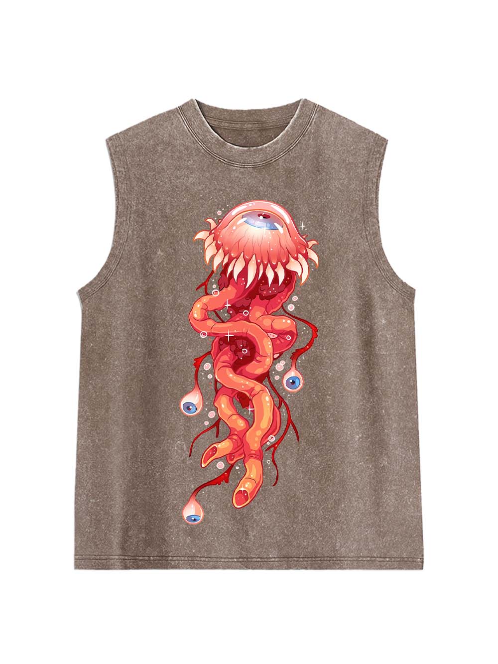 Cosmic Eye Entity Washed Tank Top
