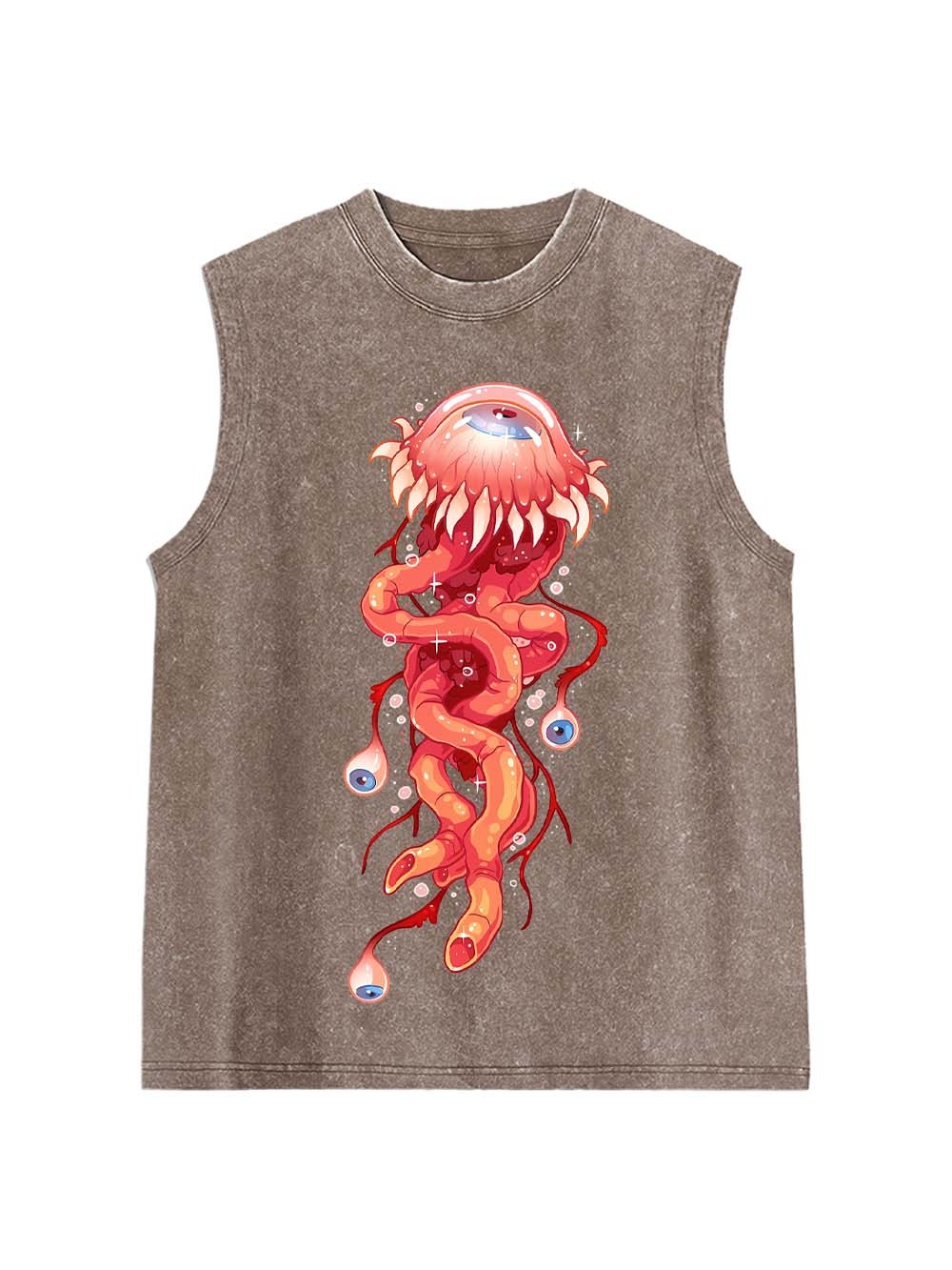 Cosmic Eye Entity Washed Tank Top