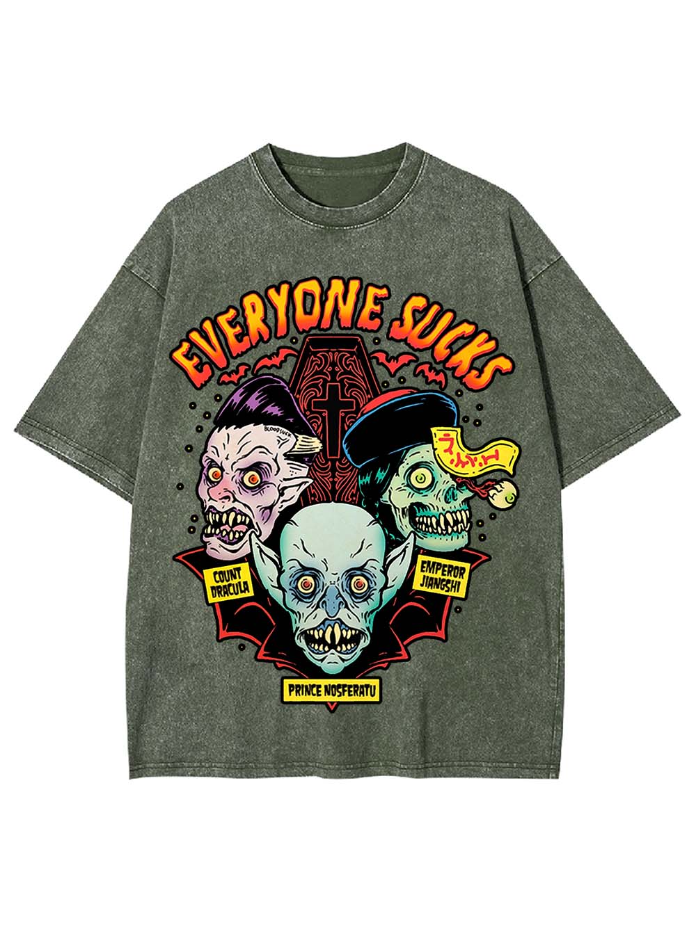 Everyone Sucks Washed Tshirt