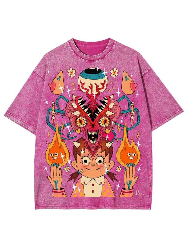 Monster Washed Tshirt