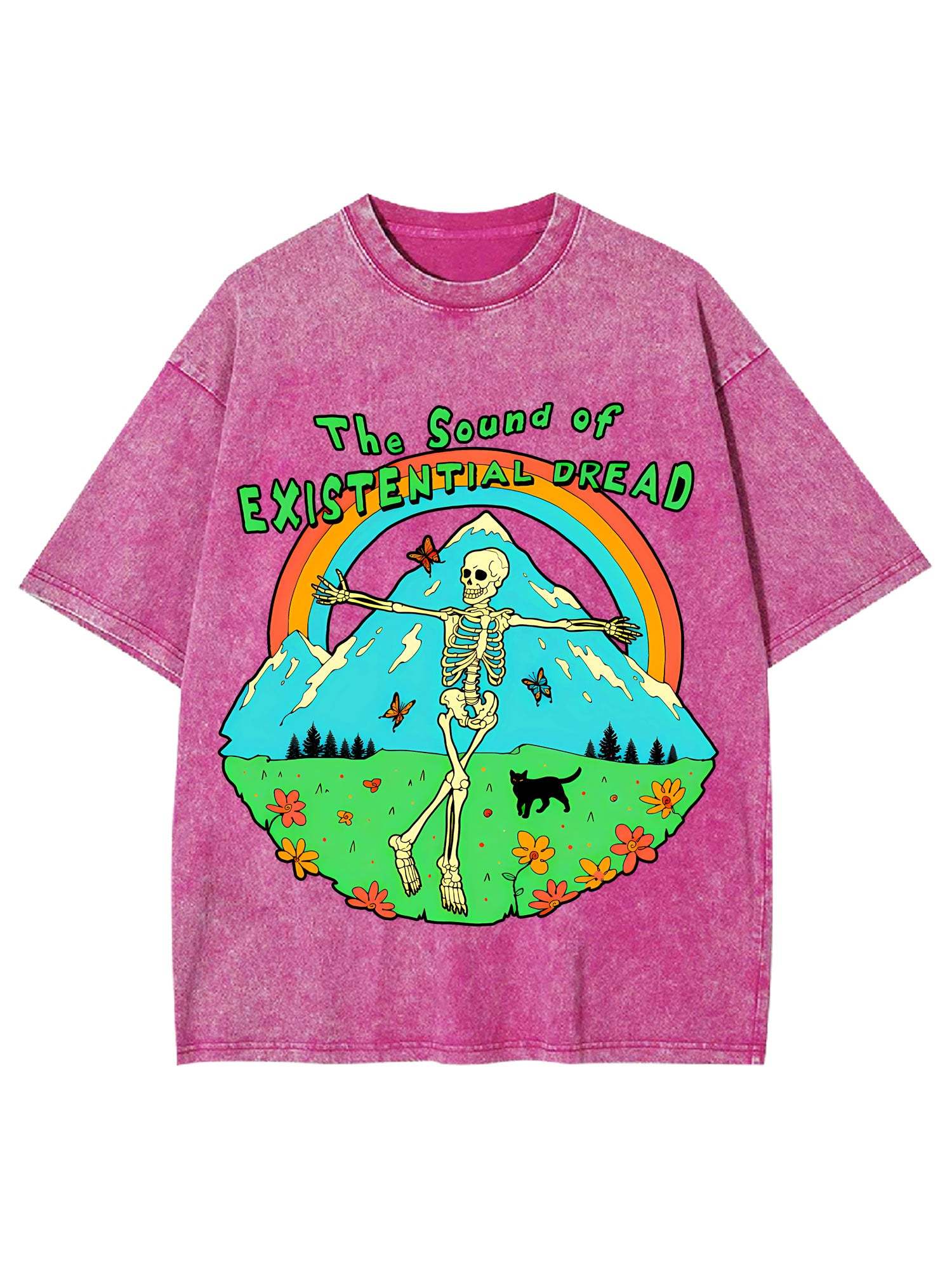 The Sound Of Existential Dread Washed Tshirt