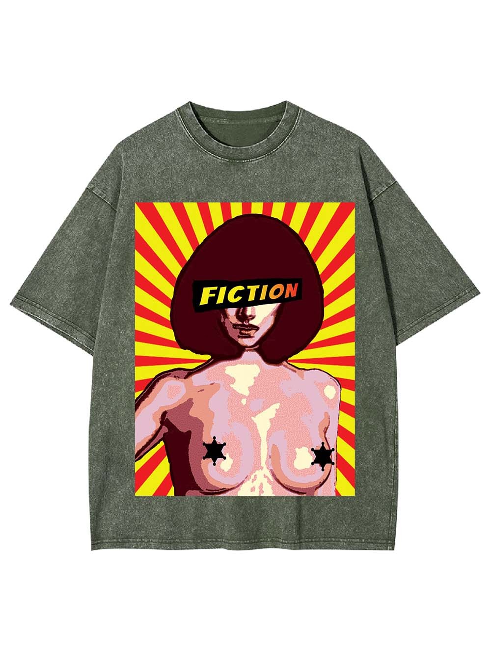 FICTION WASHED TSHIRT