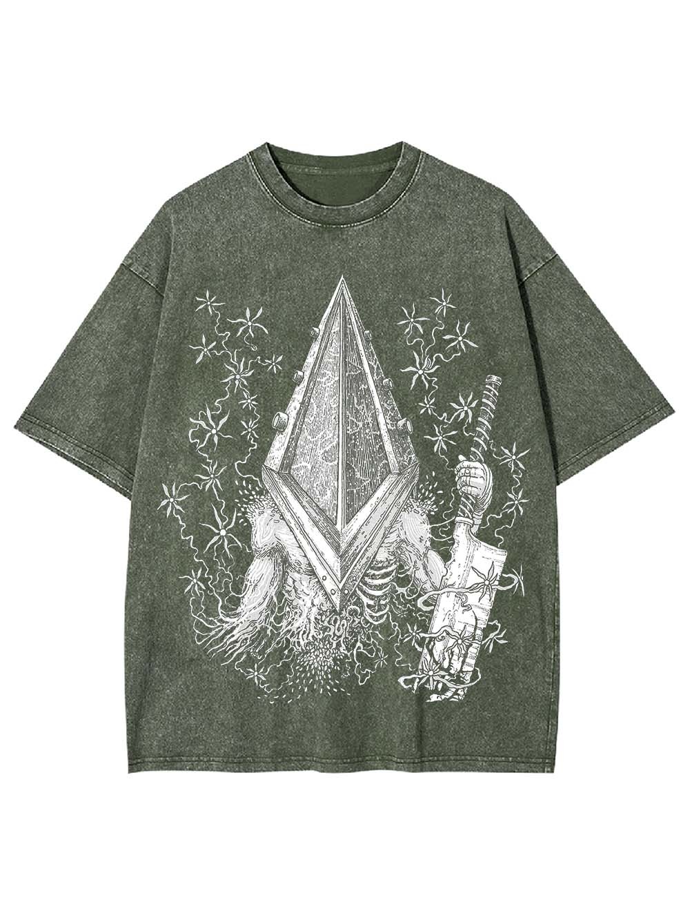 Pyramid Head Washed Tshirt