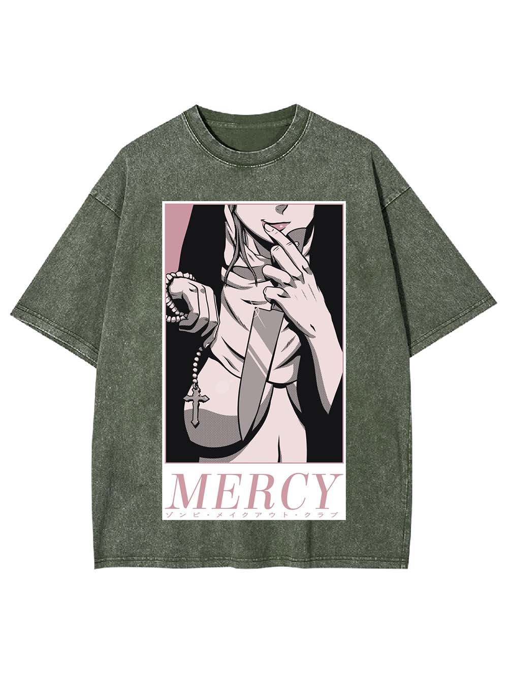Divine Mercy Washed Tshirt