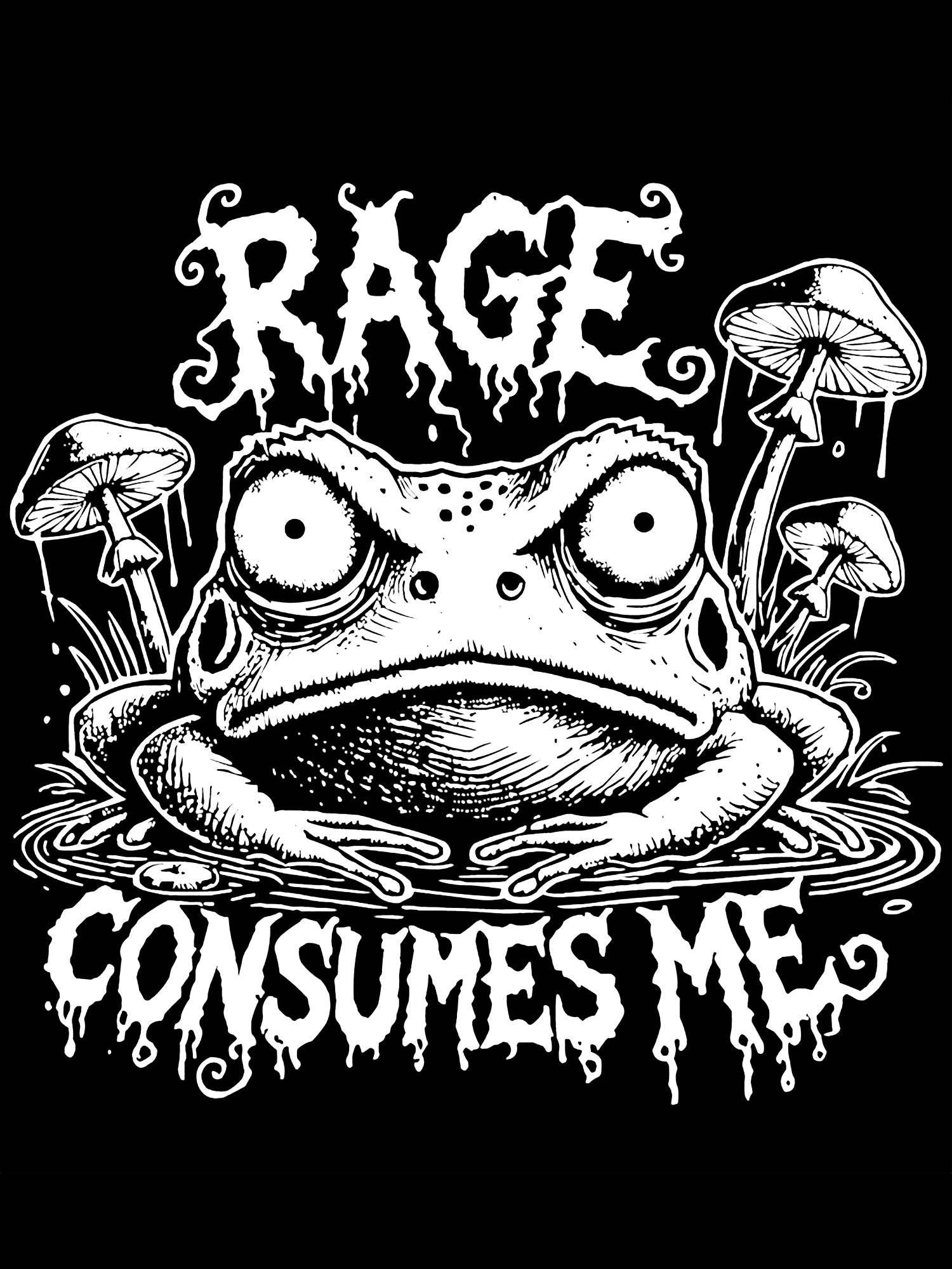 Rage Consumes Me Washed Tshirt