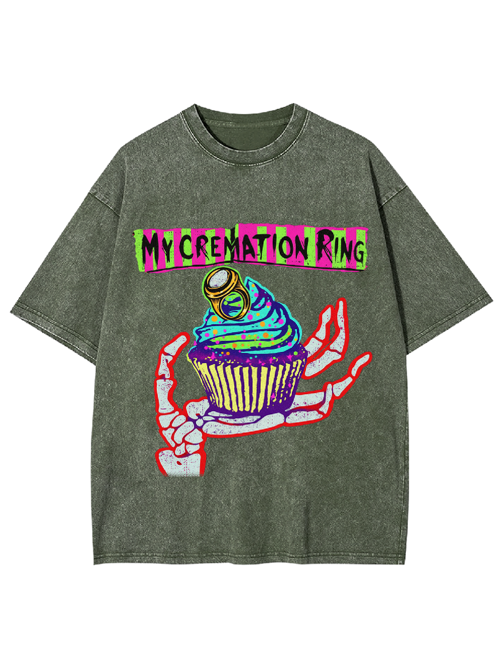 My Cremation Ring Washed Tshirt