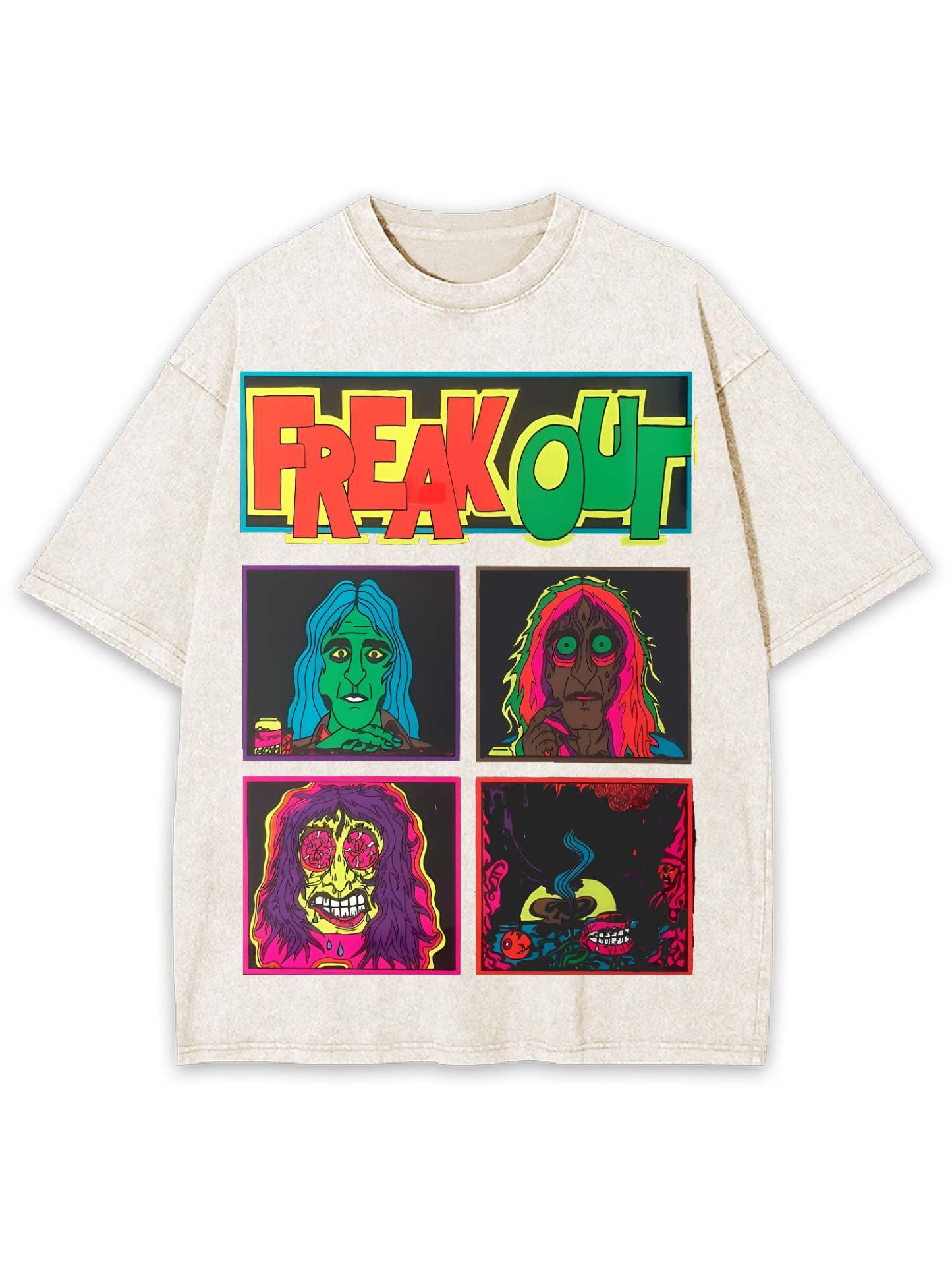 Freak Out Washed Tshirt