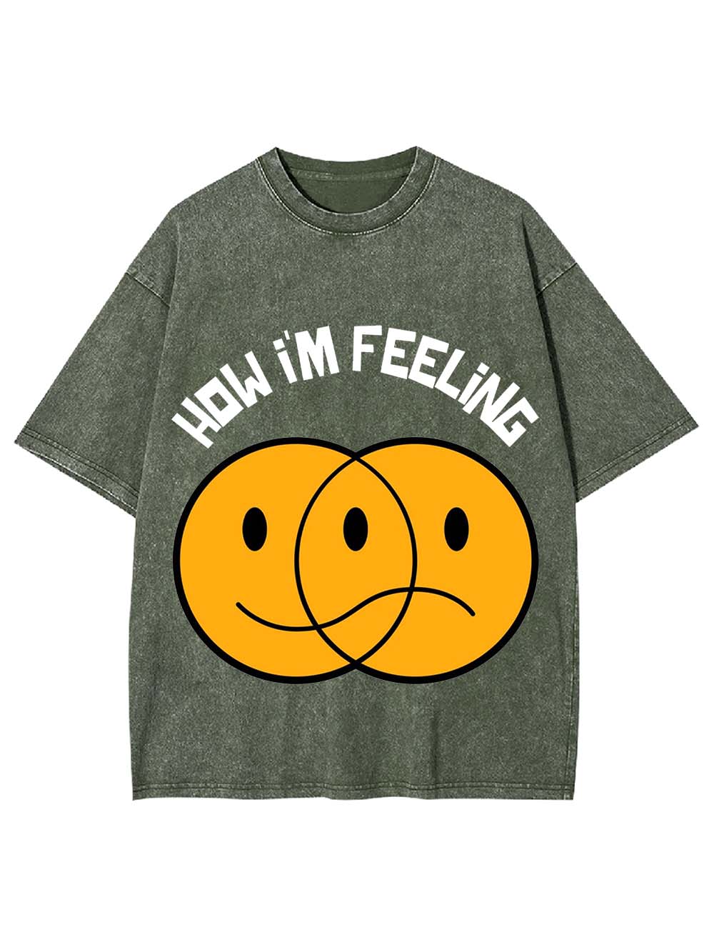 How I'm Feeling Washed Tshirt