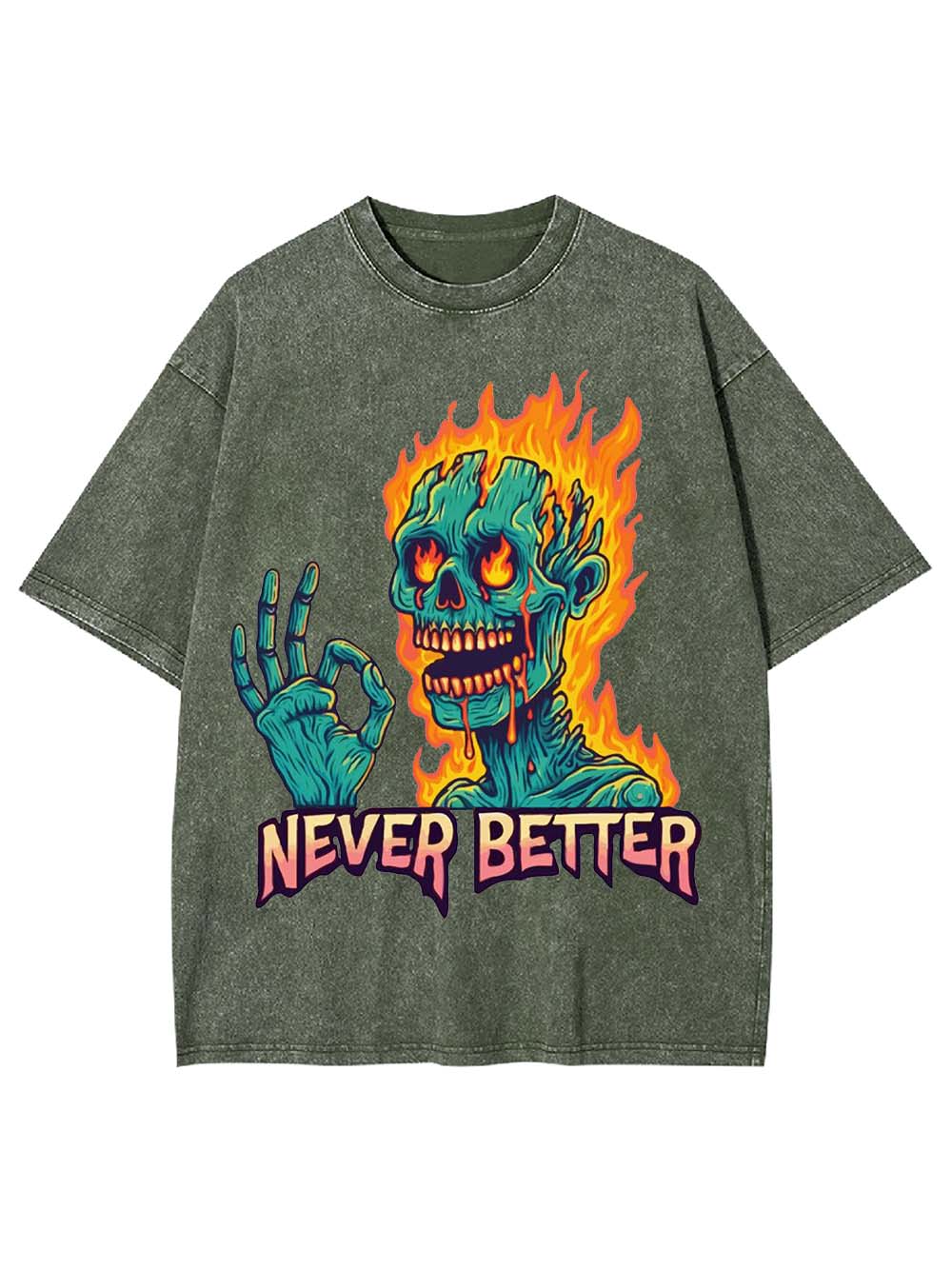 Never Better Washed Tshirt