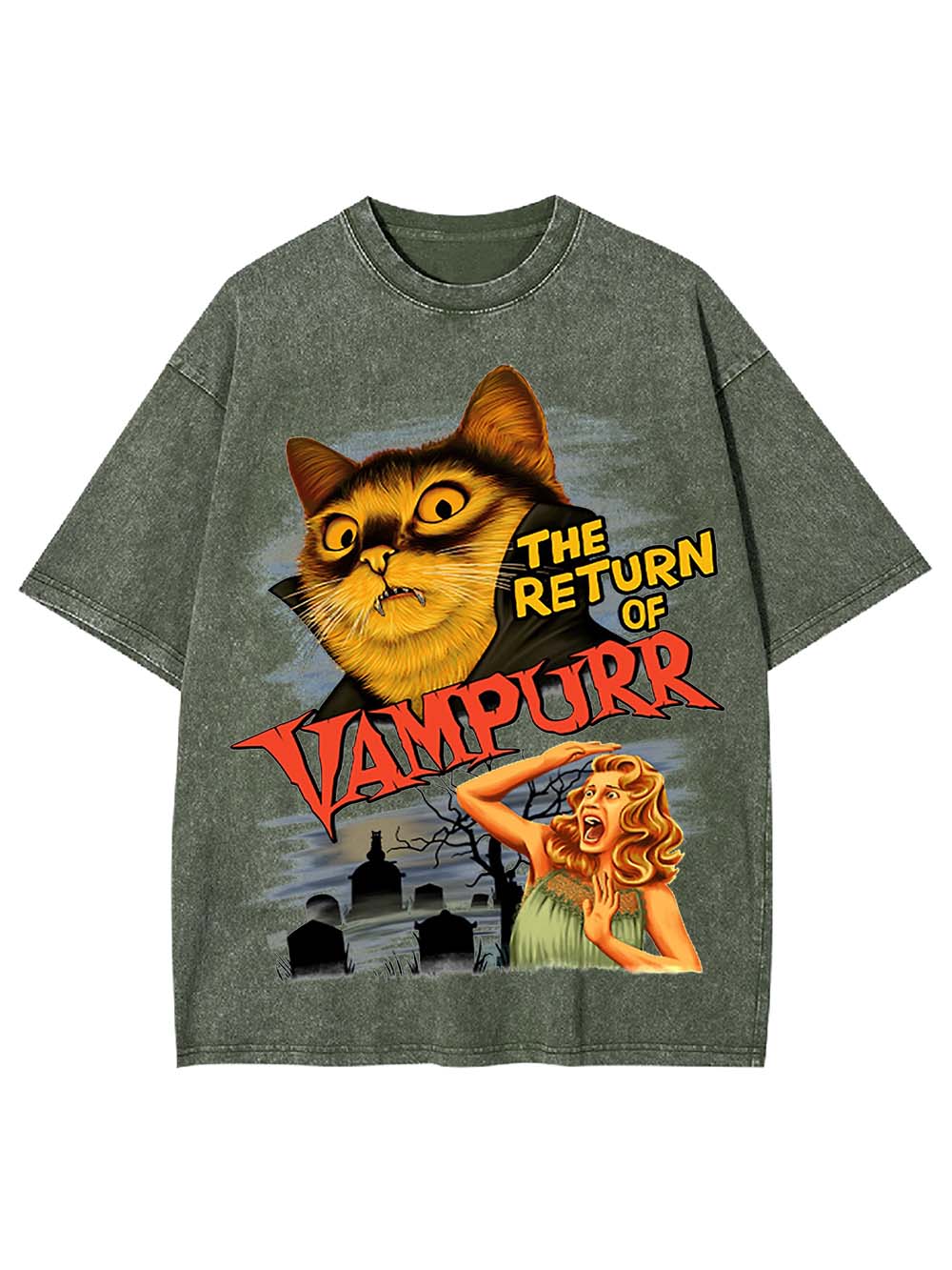 The Return Of Vampurr Washed Tshirt