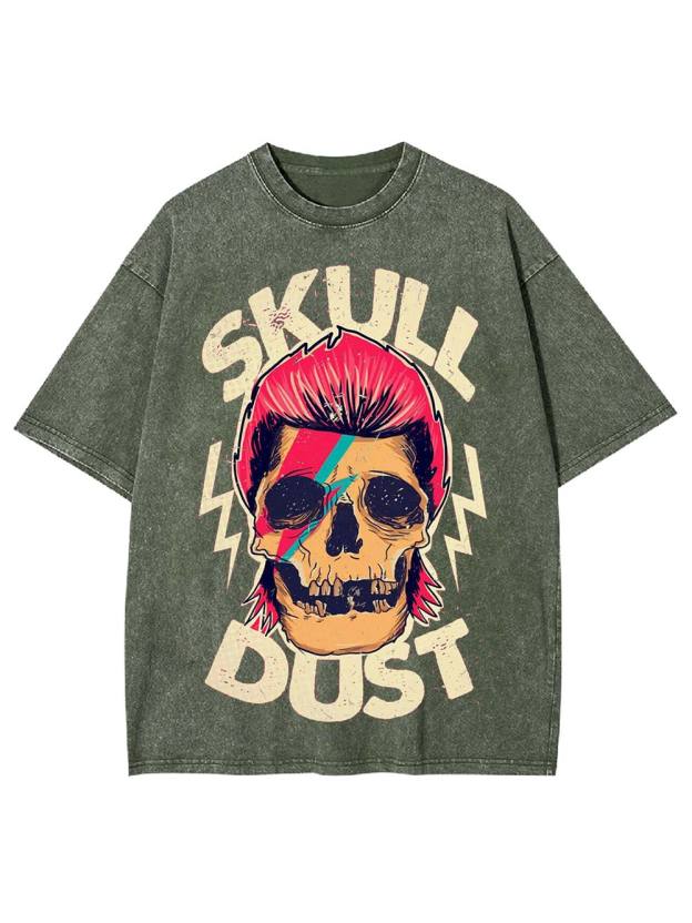 Skull Dust Washed Tshirt