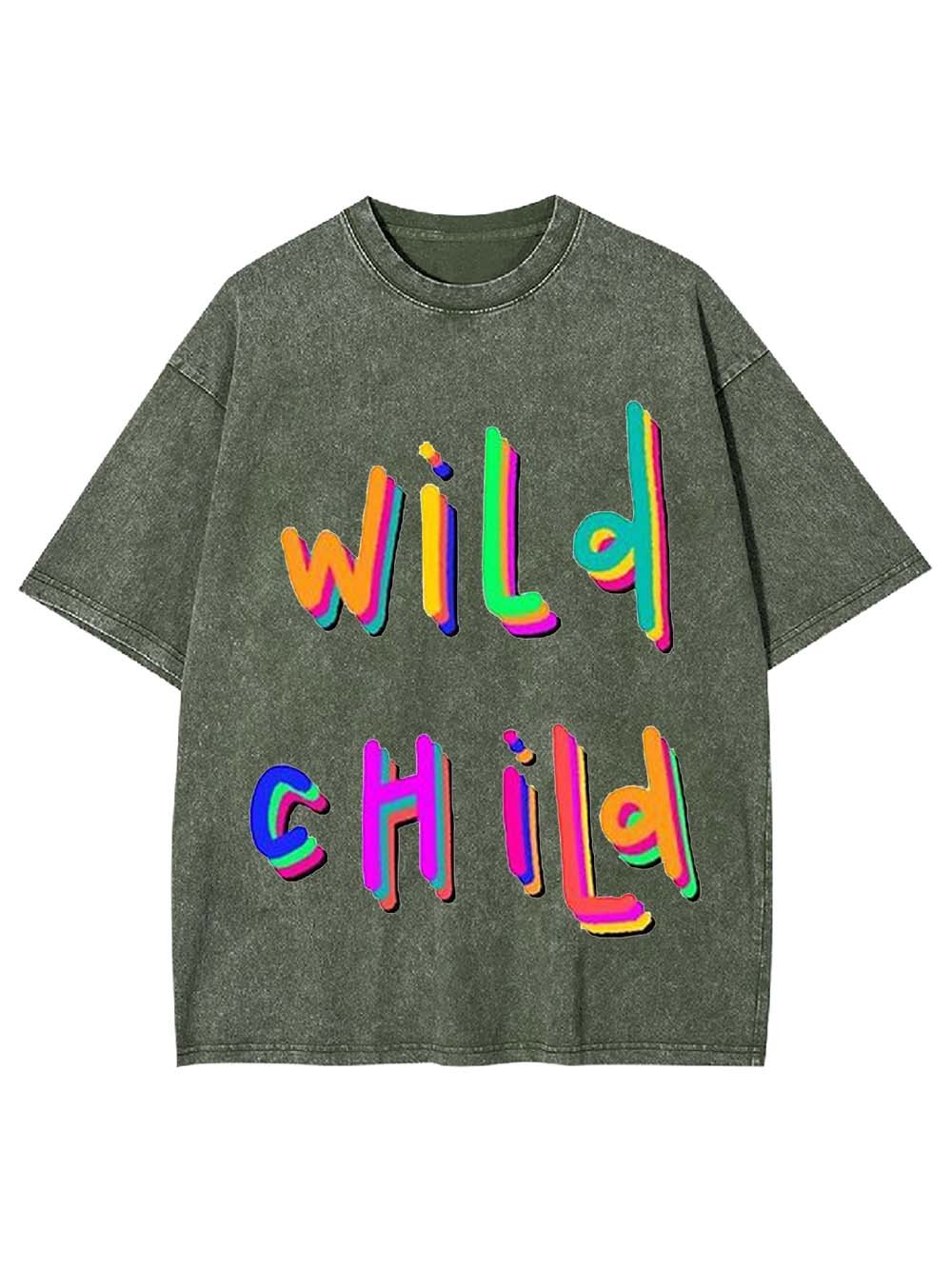 Wild Child Washed Tshirt