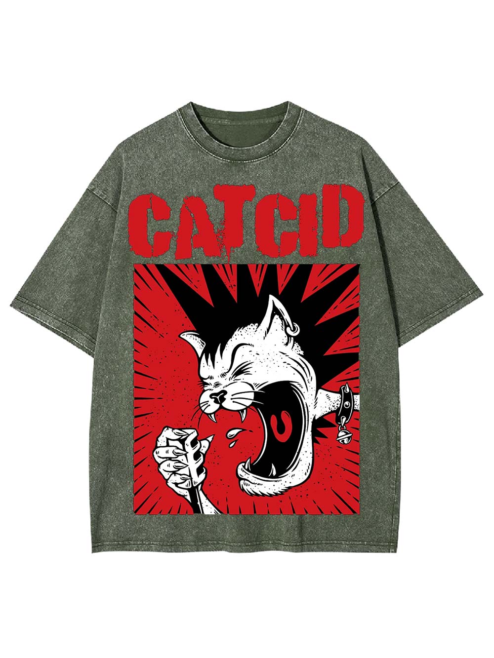 Catcid Washed Tshirt
