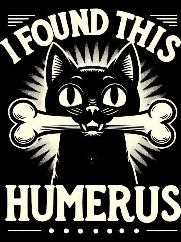 I Found This Humerus Washed Tshirt