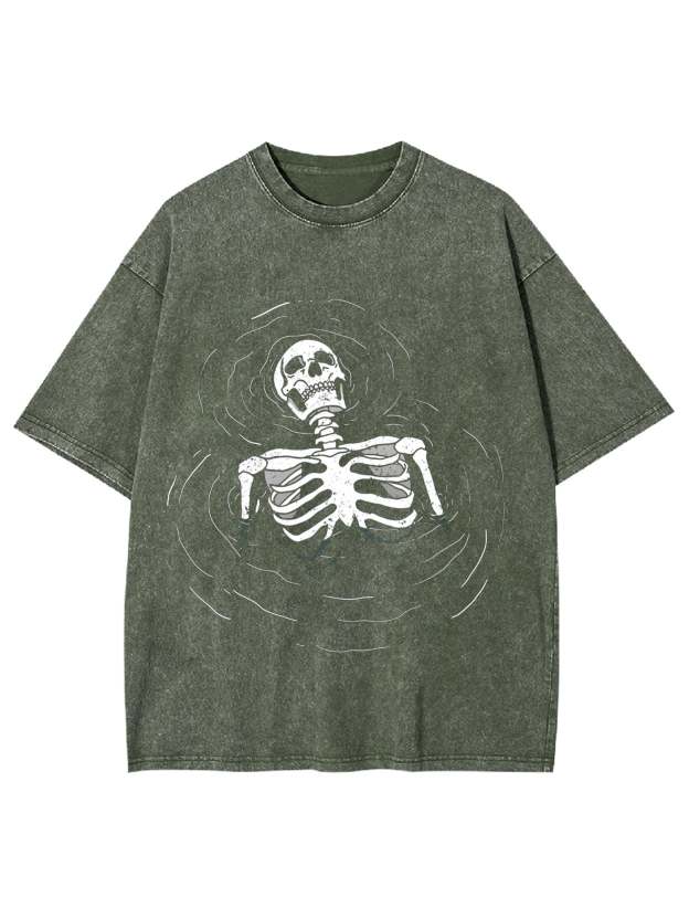 Floating In Silence Washed Tshirt